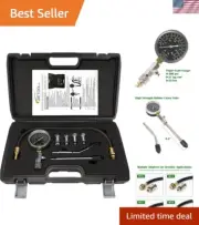 BETOOLL 8-Piece Gas Engine Compression Tester Kit with Durable Brass Adapters