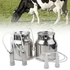 14L Electric Milk Milking Machine Vacuum Impulse Pump Goat Milker Plug New AU