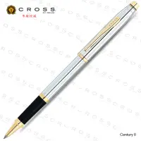 在飛比找momo購物網優惠-【CROSS】《美國 CROSS 新世紀II 金鉻 鋼珠筆》