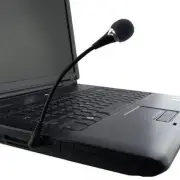 6" Travel Mini Flexible Hold 3.5mm Stereo Microphone for Laptop/Notebook, Skype