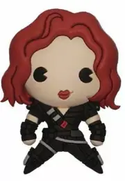 Monogram Marvel 3D Figural Bag Clip Marvel What If? Post-Apocalyptic Black Widow