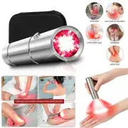 630/660/850/940nm Infrared Red Light Therapy Pain Relif Torch Metal Sliver