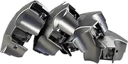 4Pcs Wheel Center Caps Hub 4260B0K080 4260B0K081 Hubcaps Compatible for Toyota Hilux Pick Up N25 N36 Fortuner N50 Car Rim Dust Cover