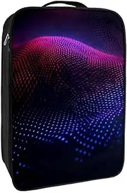[YTYVAGT] Shoe Bags for Travel,Travel Shoe Bags for Packing,Shoe Travel Bag,Abstract Purple Wave Art Pattern