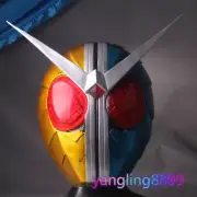 Kamen Rider W Double 1:1 Wearable Helmet Resin Mask w/ Led Eye Masked Rider Prop