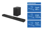 TCL 5.1.2ch 620W Dolby Atmos soundbar