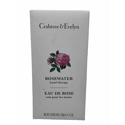 Crabtree & Evelyn ROSEWATER Hand Therapy 3.5 oz