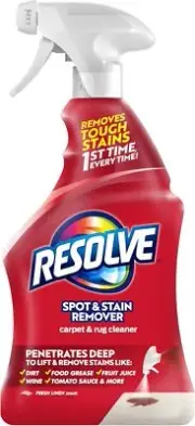 New Resolve Carpet and Rug Cleaner Spray Spot & Stain Remover, 22 Ounce