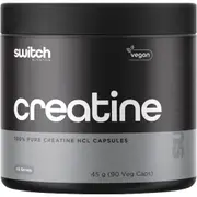 Switch Nutrition Creatine 100% Pure HCL 90 Caps