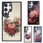 Romantic Flowers Love Anti scratch Cover For Samsung Galaxy Z Fold Flip 3 4 5 6
