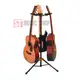 ST Music Shop★【HERCULES】單支三頭吉他架(可掛三支) GS432B•重力自鎖結構/調節收納~免運費!