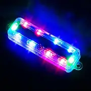 LED Strobe Lights,Car Solar Warning Lights - Anti Collision Motorcycle Lighting, Safety Signals, Vehicle Caution Equipment for Cargo