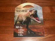 Dinosaur Grab & Go Sticker Book Travel and Rainy Day Activity Sticker Collector
