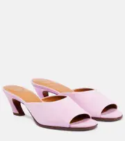 [Chloe] Chloé Oli suede mules AU 6 purple