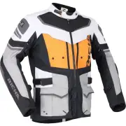Infinity 2 Adventure Orange Grey Textile Jacket