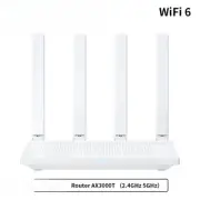 AX3000T Router 5GHz 160MHz Broadband 1.3GHz Processor High Speed NFC Connection