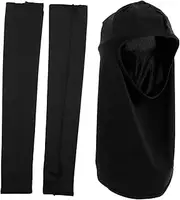 HORIALENCE Versatile Cycling Head Hat Balaclava Mask Uv Arm Sleeves Compression Sleeves for Skiing Hunting