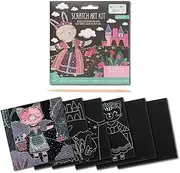 Stephen Joseph Scratch Art Kit, Bunny/Cat