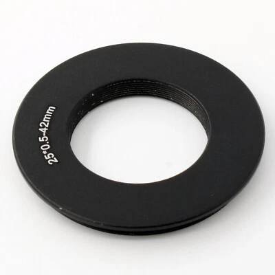 Flange M25 x0.5 Female To M42 X1 Male thread Screw Camera Modify Lens Adapter