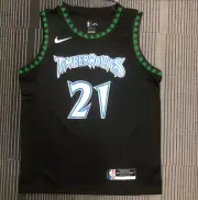 Minnesota Timberwolves 1997/98 #21 Kevin Garnett Throwback Jersey S - 2XL