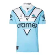 Cronulla Sharks NRL Classic Heritage Jersey Sizes S-7XL! T3