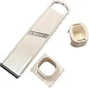 Garlic Slicer, Food-Grade Stainless Steel Garlic Cutter for Ultra-Thin Slicing, Detachable Garlic Tool, Kitchen Gadgets, Multi-Functional Vegetable Chopper Shredder for Garlic Ginger Pepper