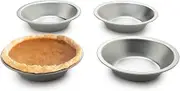 Fox Run 4620 Pie Pan Set, Tin-Plated Steel, 5-Inch, 4-Piece