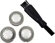 Razor Accessories，3x Shaver Heads Foil Blade，Compatible For Philips ，HQ6640 HQ6645 HQ6675 HQ6676 HQ6695 HQ6696 HQ6425 HQ6825 HQ6466 HQ686 HQ665 HQ6890 HQ68880.