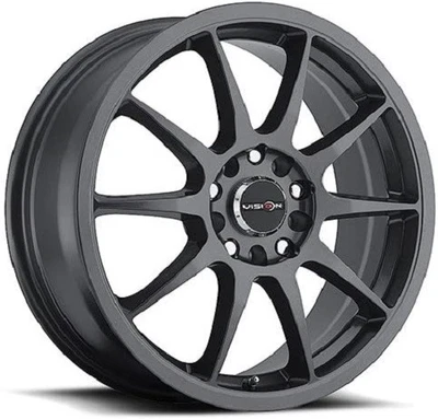 16x7 Vision 425 Bane Gunmetal Wheel 5x112/5x4.5 (38mm) (for: Volkswagen)