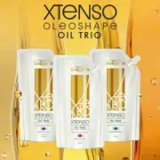 NEW L'OREAL x-tenso Straightener Smoothing Cream Resistant hair 400ml 1+2