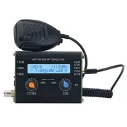 5W usDX SDR QRP Transceiver QCX-SSB to SSB 3-Band All Mode High Frequency Transceiver with Handheld Microphone