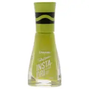 Insta-Dri Crayola Nail Color - 521 Inchworm by Sally Hansen for Women - 0.31 ...