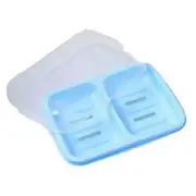 Plastic Travel Soap Box 2pcs Portable Soap Holder With Lid