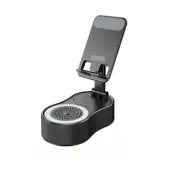 Foldable Bluetooth Speaker with 360 Rotating Phone/Tablet Stand & RGB Lights