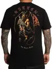 Sullen Devil's Brew T-Shirt Men's Alternative Tattoo Art Horns Demon SCM5464
