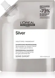 L'Oréal Professionnel Silver Eco-recharge Whitening Shampoo for Grey and White Hair 500ml