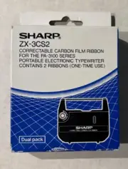 Genuine Sharp dual Pack ZX-3CS2 Correctable Carbon Film Ribbon For PA-3100 Serie