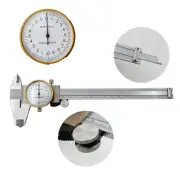 Dial Calipers 15 cm, 0.02 mm Accuracy Stainless Steel Vernier Caliper Imperia...