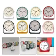 Metal swing small alarm clock with silent feature Perfect for bedside table