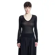 [JAMES PERSE] JAMES PERSE WOMAN BLACK TOPS Black