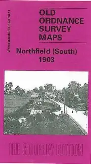 MAP OF Northfield (South) 1903: Worcestershire Sheet 10.11 by Alan Godfrey NEW
