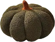 AIMALL Pumpkin Shaped Plush Cushion, 9.05 Inch Wide Colourful Home Decorative Pillow, Perfect for Sofa, Bay Window, and Indoor Use, Soft and Comfortable Fabric, Available in Six Shades