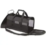 Petmate Soft-Sided Kennel Cab Small Pet Carrier Two Easy-Open Doors 3 Stylish