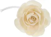 [GREENADSCAPE] Realistic Flower Aroma Diffuser Elegant Faux Floral Design for Essential Oils Minimalist Decoration for Home Office Effortless Setup with Cotton Rope Tea Flower