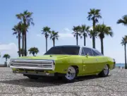 Kyosho RC Car 1970 DODGE CHARGER 4wd *GREEN* W/ 11.1v Lipo + Charger -RTR-