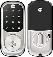 Yale Assure Deadbolt Lock with Touchscreen, Satin Nickel Digital Non-Connected Entry Door Lock with Electronic Keypad and Back-Up Key, ‎‎YRD226NR619