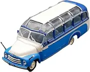 Scale Vehicle 1:72 for Opel Blitz Alloy Mini Bus Vehicle Model Kit Die-cast Toy Car Gift Metal Toy car
