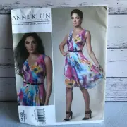 Vogue Sewing Pattern V1223 Dress by Anne Klein Size 16-18-20-22 New