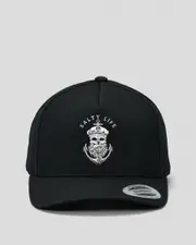 [Salty Life] Anchors Snapback Cap