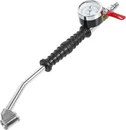Ciieeo Car Tire Inflator Pressure Gauge with Handle for Accurate Inflation Portable Lightweight Design for Cars and Motorcycles Multi Functional Auto Tire Pressure Gauge for Easy The Go